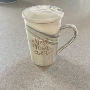 Best mom ever marble tea cup.